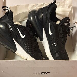 Nike Air 270 Black and White Sneakers